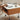 Elegant White Coffee Table with Natural Wood & Sintered Stone Top – Cherry Wood & Stainless Steel Frame fyg - 665MUTUKISPACE