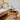 Elegant White Coffee Table with Natural Wood & Sintered Stone Top – Cherry Wood & Stainless Steel Frame fyg - 665MUTUKISPACE