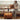 Stylish Light Oak Wood Tea Table with Metal and Nylon Accents - Natural Brown Finish fyg - 666MUTUKISPACE