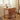 Stylish Light Oak Wood Tea Table with Metal and Nylon Accents - Natural Brown Finish fyg - 666MUTUKISPACE