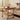 Stylish Light Oak Wood Tea Table with Metal and Nylon Accents - Natural Brown Finish fyg - 666MUTUKISPACE