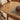Stylish Light Oak Wood Tea Table with Metal and Nylon Accents - Natural Brown Finish fyg - 666MUTUKISPACE