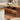 Cherry Wood Multi - Layer Coffee Table - Natural Finish with Metal Accents fyg - 667MUTUKISPACE