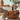 Cherry Wood Multi - Layer Coffee Table - Natural Finish with Metal Accents fyg - 667MUTUKISPACE