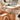 Elegant Coffee Table: White Natural Wood with Sintered Stone & Cherry Wood Accents, Stainless Steel Frame fyg - 668MUTUKISPACE