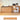 Elegant Cherry Wood Vanity Table with Multi - Layer Board and Glass Top fyg - 670MUTUKISPACE
