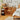 Elegant Cherry Wood Vanity Table with Multi - Layer Board and Glass Top fyg - 670MUTUKISPACE