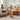 Elegant Cherry Wood Cabinet with Metal Accents and Glass Doors - Natural Finish fyg - 671MUTUKISPACE