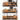 Elegant Multi - Wood TV Cabinet with Glass Doors fyg - 672MUTUKISPACE