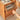 Elegant Bedside Cupboard with Glass Door - Cherry & Tung Wood Finish fyg - 674MUTUKISPACE