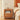 Elegant Cherry Wood Bedside Cupboard with Glass and Rattan Accents fyg - 676MUTUKISPACE