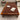 Luxurious Light Blue and Orange Beige Coir and Leathaire Bed Set fyj - 1251MUTUKISPACE