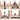 Luxurious Light Blue and Orange Beige Coir and Leathaire Bed Set fyj - 1251MUTUKISPACE