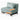Stylish Leathaire Sofabed in Blue, Beige, and Light Orange – Modern Comfort for Your Living Room fyj - 1252MUTUKISPACE