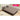 Stylish Orange and Blue Sofabed with Dark Brown and Beige Accents - Premium Cotton - Linen Blend fyj - 1254MUTUKISPACE