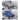 Luxurious Cotton - Linen Blend Bed Set in Dark Brown, Blue, Gray, and Orange fyj - 1257MUTUKISPACE