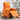 Modern Techno Fabric Sofa - Vibrant Orange, Gray, Blue, and Red with Silicon Fill and Metal Frame fykl - 429MUTUKISPACE