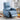 Modern Techno Fabric Sofa - Vibrant Orange, Gray, Blue, and Red with Silicon Fill and Metal Frame fykl - 429MUTUKISPACE