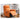 Stylish Modern Sofa - Orange & Mint Green with Gray Accents, Durable Metal Frame & Techno Fabric fykl - 439MUTUKISPACE