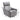 Stylish Techno Fabric Sofa - Vibrant Orange, Blue & Gray with Durable Metal Frame fykl - 441MUTUKISPACE