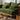 Luxurious Dark Green Sofa with Natural Wood Accents and Goose Down Cushions fyx - 825MUTUKISPACE