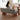 Stylish Light Brown Ash Wood Stool with Comfortable Foam & Polyester Seat fyx - 831MUTUKISPACE
