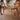 Exquisite Cherry Wood Table with Sleek Stainless Steel Accents fyx - 832MUTUKISPACE