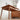 Elegant Natural Wood Table with Cherry Finish and Sleek Metal Accents fyx - 835MUTUKISPACE
