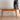 Elegant Natural Wood Table with Cherry Finish and Sleek Metal Accents fyx - 835MUTUKISPACE