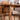 Natural Oak Wood and Cherry Wood Table - Elegant Wooden Furniture for Your Home fyx - 836MUTUKISPACE