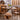 Natural Oak Wood and Cherry Wood Table - Elegant Wooden Furniture for Your Home fyx - 836MUTUKISPACE