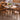 Natural Oak Wood and Cherry Wood Table - Elegant Wooden Furniture for Your Home fyx - 836MUTUKISPACE