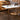 Elegant White Marble & Oak Wood Dining Table with Metal Accents | Cherry Wood Option Available fyx - 838MUTUKISPACE