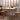 Elegant White Marble & Oak Wood Dining Table with Metal Accents | Cherry Wood Option Available fyx - 838MUTUKISPACE