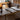 Elegant White Marble & Oak Wood Dining Table with Metal Accents | Cherry Wood Option Available fyx - 838MUTUKISPACE