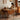 Elegant Cherry and Oak Wood Table with Steel Frame – Perfect for Modern Interiors fyx - 840MUTUKISPACE