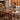 Elegant Cherry and Oak Wood Table with Steel Frame – Perfect for Modern Interiors fyx - 840MUTUKISPACE