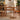 Elegant Cherry and Oak Wood Table with Steel Frame – Perfect for Modern Interiors fyx - 840MUTUKISPACE
