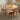 Elegant Natural Wood Table with Cherry Finish, Durable Plywood & Sleek Stainless Steel Accents fyx - 843MUTUKISPACE