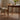 Elegant Natural Wood Table with Cherry Finish, Durable Plywood & Sleek Stainless Steel Accents fyx - 843MUTUKISPACE