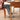 Elegant Natural Wood Table - Cherry Wood Finish Red Oak fyx - 845MUTUKISPACE