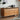 Elegant Cherry Wood Cabinet with Tempered Glass Doors fyx - 854MUTUKISPACE