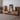 Elegant TV Cabinet with Natural Oak, Cherry, and Copper Accents fyx - 855MUTUKISPACE