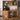 Elegant Natural Cherry and Beech Wood Cabinet with Glass and Copper Accents fyx - 859MUTUKISPACE