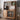 Elegant Natural Cherry and Beech Wood Cabinet with Glass and Copper Accents fyx - 859MUTUKISPACE
