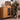 Elegant Natural Cherry and Beech Wood Cabinet with Glass and Copper Accents fyx - 859MUTUKISPACE