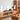 Elegant Oak and Cherry Wood TV Cabinet with Glass Doors and Copper Accents fyx - 860MUTUKISPACE