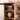 Elegant Cherry Wood Cabinet with Tempered Glass and Copper Accents fyx - 861MUTUKISPACE