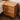 Elegant Cherry Wood Bedside Cupboard with Copper and Glass Accents fyx - 862MUTUKISPACE