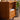 Elegant Cherry Wood Bedside Cupboard with Copper and Glass Accents fyx - 862MUTUKISPACE